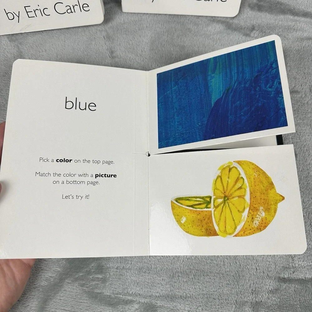 Book Bundle (3) My Very First Book Of Food Numbers Colors By Eric Carle